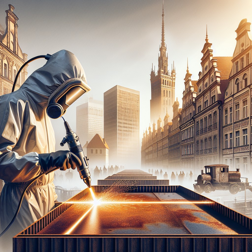 Czy czyszczenie laserem jest skuteczną metodą usuwania rdzy w Gorzowie Wielkopolskim?