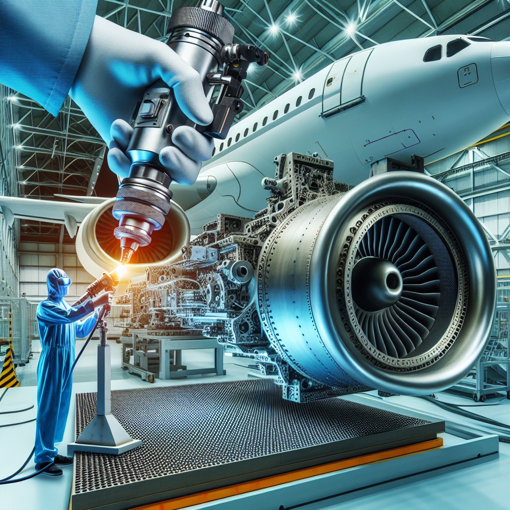 Czy czyszczenie laserowe jest powszechnie stosowane w przemyśle lotniczym?