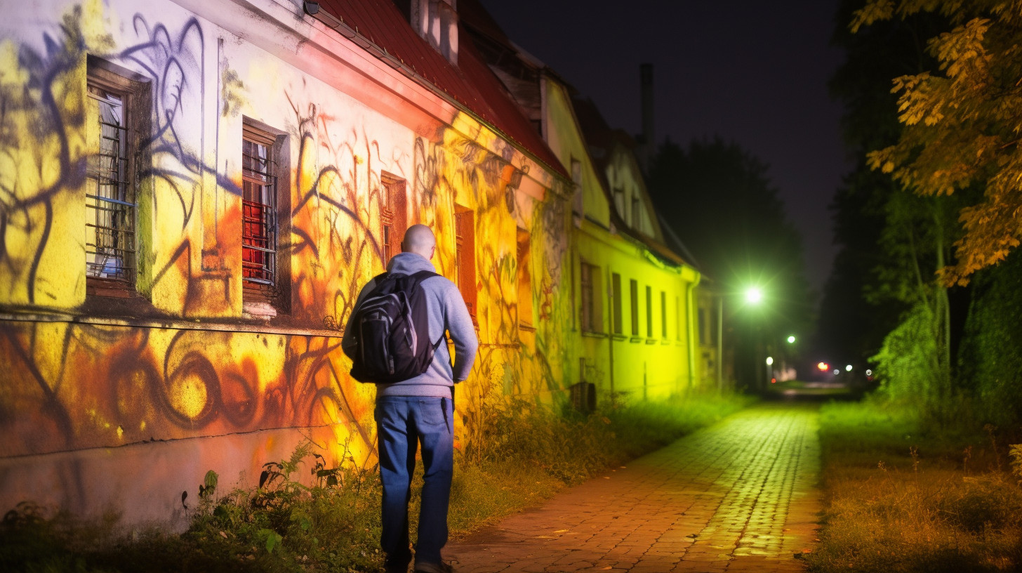 Skuteczność czyszczenia laserem graffiti na powierzchniach z trawertynu w Gorzowie Wielkopolskim